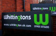 Whittingtons, estate agent signage.
